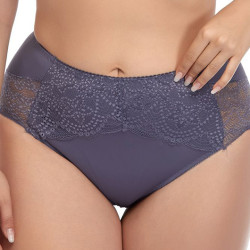 Modlily Sexy Babydoll Lingerie Chemises Dusty Purple High Waisted Stretch Panty - 0XL