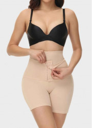 Modlily Skin Color High Waisted Adjustable Panties - XXXL