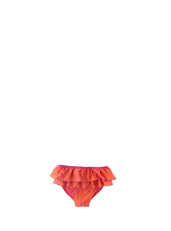 MONOKINI NEONATA CULOTTE ILLUSION ZEBRA