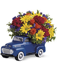 Multi-Colored | Mixed Bouquets | '48 Ford Pickup Bouquet | Same Day Flower Delivery by Teleflora
