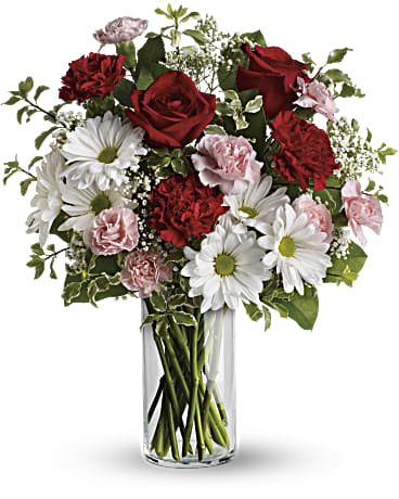 Multi-Colored | Mixed Bouquets | A Kiss In The Park Bouquet | Same Day Flower Delivery by Teleflora