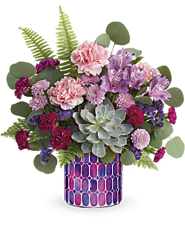 Multi-Colored | Mixed Bouquets | Bedazzling Beauty Bouquet | Same Day Flower Delivery by Teleflora