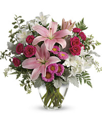 Multi-Colored | Mixed Bouquets | Blush Rush Bouquet | Same Day Flower Delivery by Teleflora