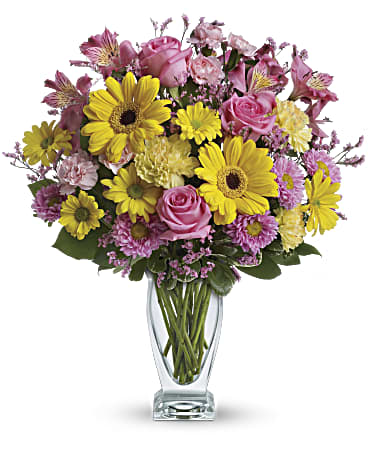 Multi-Colored | Mixed Bouquets | Dazzling Day Bouquet | Same Day Flower Delivery by Teleflora