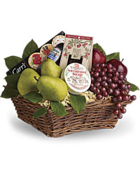 Multi-Colored | Mixed Bouquets | Delicious Delights Basket | Same Day Flower Delivery by Teleflora