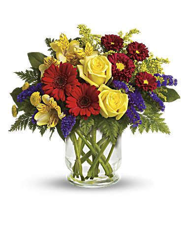 Multi-Colored | Mixed Bouquets | Garden Parade | Same Day Flower Delivery by Teleflora