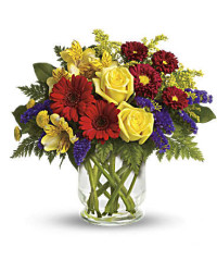 Multi-Colored | Mixed Bouquets | Garden Parade | Same Day Flower Delivery by Teleflora