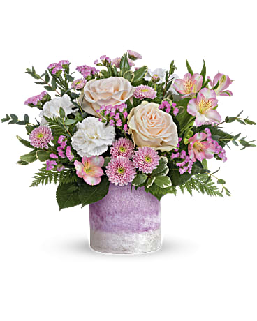 Multi-Colored | Mixed Bouquets | In A Blush Bouquet | Same Day Flower Delivery by Teleflora