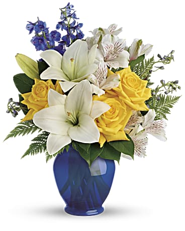Multi-Colored | Mixed Bouquets | Oceanside Garden Bouquet | Same Day Flower Delivery by Teleflora