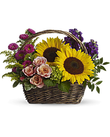 Multi-Colored | Mixed Bouquets | Picnic In The Park | Same Day Flower Delivery by Teleflora