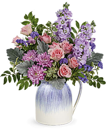 Multi-Colored | Mixed Bouquets | Pour On The Pretty Bouquet | Same Day Flower Delivery by Teleflora