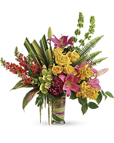 Multi-Colored | Mixed Bouquets | Pretty Paradise Bouquet | Same Day Flower Delivery by Teleflora