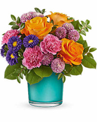 Multi-Colored | Mixed Bouquets | Topaz Harmony Bouquet | Same Day Flower Delivery by Teleflora