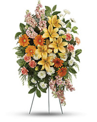 Multi-Colored | Mixed Bouquets | Treasured Lilies Spray | Same Day Flower Delivery by Teleflora