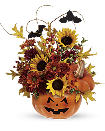 Multi-Colored | Mixed Bouquets | Trick & Treat Bouquet | Same Day Flower Delivery by Teleflora