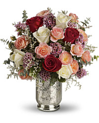 Multi-Colored | Roses | Always Yours Bouquet | Same Day Flower Delivery by Teleflora