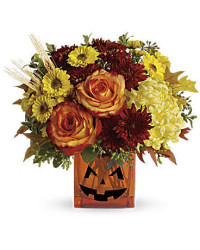Multi-Colored | Roses | Halloween Glow Bouquet | Same Day Flower Delivery by Teleflora
