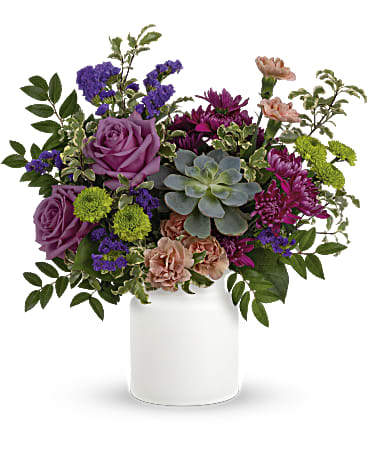 Multi-Colored | Roses | Hidden Garden Bouquet | Same Day Flower Delivery by Teleflora
