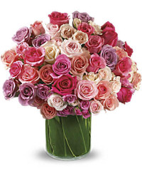 Multi-Colored | Roses | Rose Rapture Bouquet | Same Day Flower Delivery by Teleflora