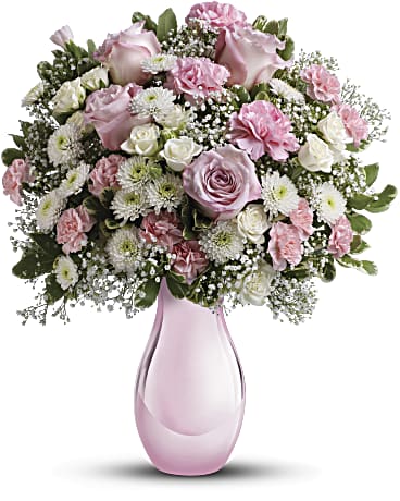 Multi-Colored | Carnations | Radiant Reflections Bouquet | Same Day Flower Delivery by Teleflora