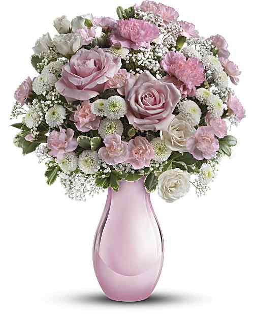 Multi-Colored | Carnations | Radiant Reflections Bouquet | Same Day Flower Delivery by Teleflora