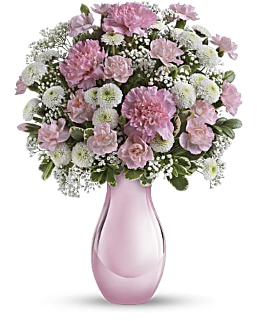 Multi-Colored | Carnations | Radiant Reflections Bouquet | Same Day Flower Delivery by Teleflora