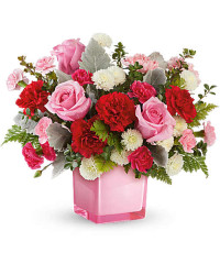 Multi-Colored | Carnations | Tranquil Love Bouquet | Same Day Flower Delivery by Teleflora