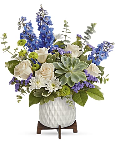 Multi-Colored | Delphiniums | Mod Magnifique Bouquet | Same Day Flower Delivery by Teleflora