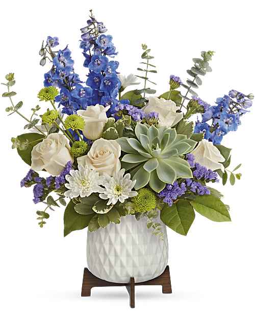 Multi-Colored | Delphiniums | Mod Magnifique Bouquet | Same Day Flower Delivery by Teleflora