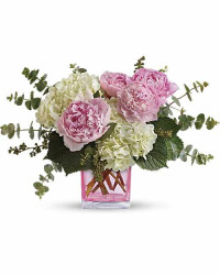 Multi-Colored | Hydrangeas | Pretty In Peony Bouquet | Same Day Flower Delivery by Teleflora