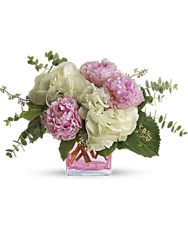 Multi-Colored | Hydrangeas | Pretty In Peony Bouquet | Same Day Flower Delivery by Teleflora