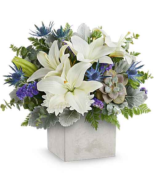 Multi-Colored | Lilies | Modern Paradise Bouquet | Same Day Flower Delivery by Teleflora