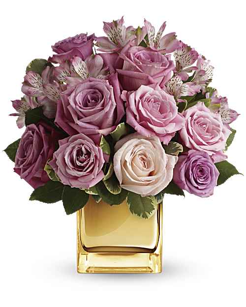 Multi-Colored | Mixed Bouquets | A Radiant Romance Bouquet | Same Day Flower Delivery by Teleflora