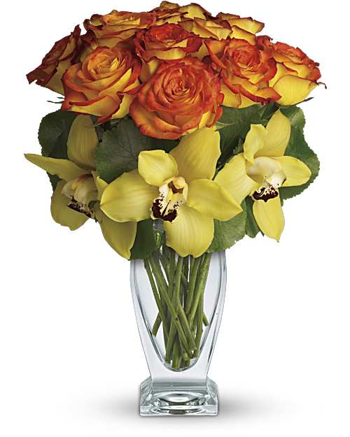 Multi-Colored | Mixed Bouquets | Aloha Sunset Bouquet | Same Day Flower Delivery by Teleflora