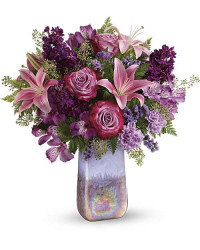 Multi-Colored | Mixed Bouquets | Amethyst Jewel Bouquet | Same Day Flower Delivery by Teleflora