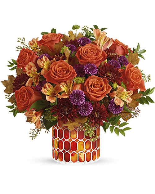 Multi-Colored | Mixed Bouquets | Autumn Radiance Bouquet | Same Day Flower Delivery by Teleflora
