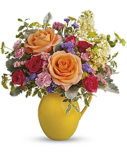 Multi-Colored | Mixed Bouquets | Be Bright Bouquet | Same Day Flower Delivery by Teleflora