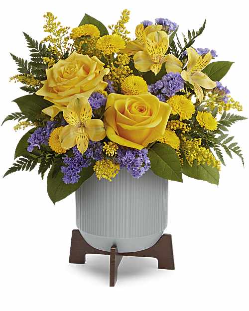 Multi-Colored | Mixed Bouquets | Blooming Modern Bouquet | Same Day Flower Delivery by Teleflora