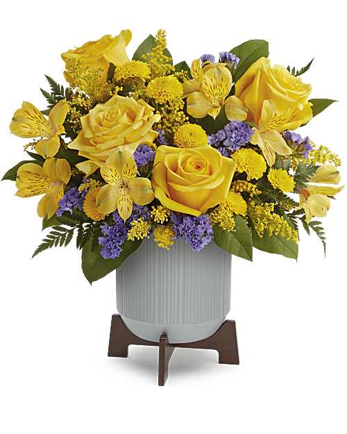 Multi-Colored | Mixed Bouquets | Blooming Modern Bouquet | Same Day Flower Delivery by Teleflora