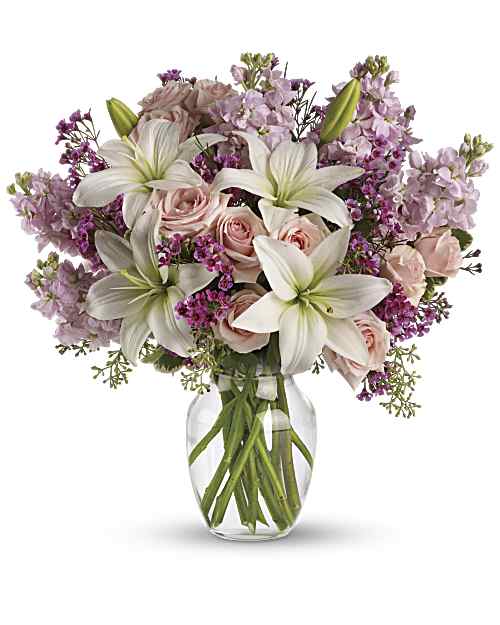 Multi-Colored | Mixed Bouquets | Blossoming Romance Bouquet | Same Day Flower Delivery by Teleflora