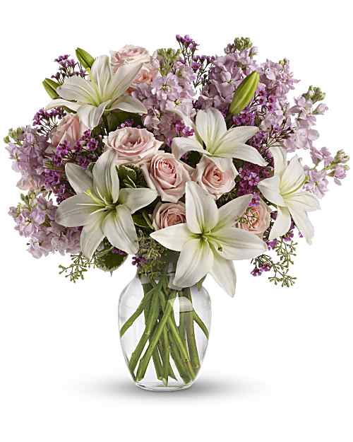 Multi-Colored | Mixed Bouquets | Blossoming Romance Bouquet | Same Day Flower Delivery by Teleflora