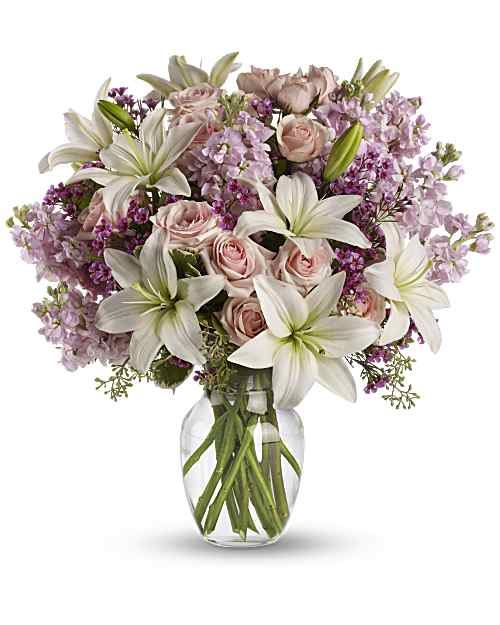 Multi-Colored | Mixed Bouquets | Blossoming Romance Bouquet | Same Day Flower Delivery by Teleflora