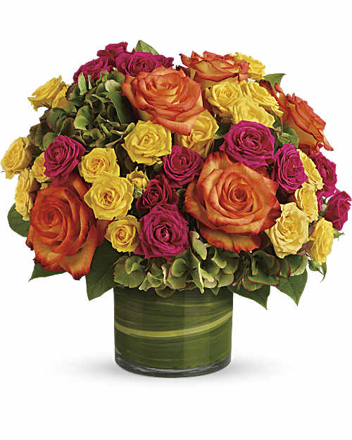 Multi-Colored | Mixed Bouquets | Blossoms In Vogue | Same Day Flower Delivery by Teleflora