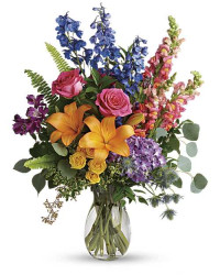 Multi-Colored | Mixed Bouquets | Colors Of The Rainbow Bouquet | Same Day Flower Delivery by Teleflora