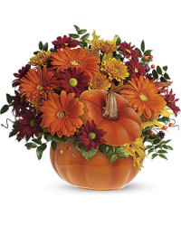 Multi-Colored | Mixed Bouquets | Country Pumpkin | Same Day Flower Delivery by Teleflora