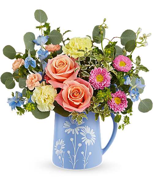 Multi-Colored | Mixed Bouquets | Daisy Dreams Bouquet | Same Day Flower Delivery by Teleflora