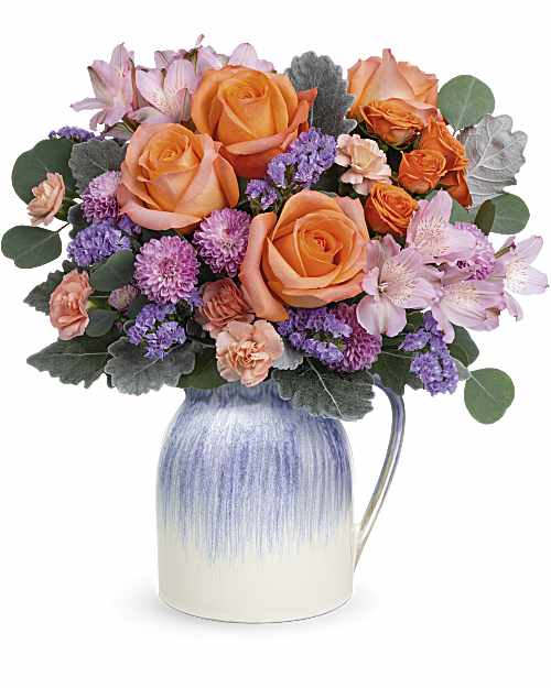 Multi-Colored | Mixed Bouquets | Delightful Petals Bouquet | Same Day Flower Delivery by Teleflora
