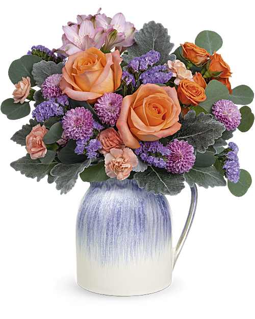 Multi-Colored | Mixed Bouquets | Delightful Petals Bouquet | Same Day Flower Delivery by Teleflora