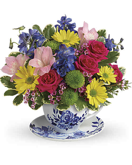 Multi-Colored | Mixed Bouquets | Dutch Garden Bouquet | Same Day Flower Delivery by Teleflora