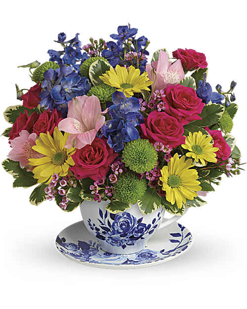 Multi-Colored | Mixed Bouquets | Dutch Garden Bouquet | Same Day Flower Delivery by Teleflora